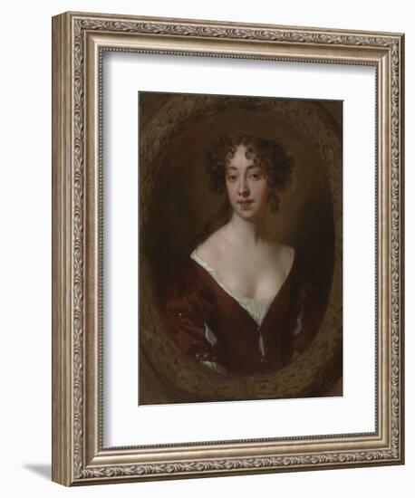 Portrait of Mary Farrington (Née Smith), C.1675-Sir Peter Lely-Framed Giclee Print