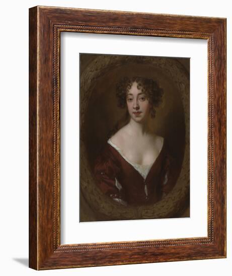 Portrait of Mary Farrington (Née Smith), C.1675-Sir Peter Lely-Framed Giclee Print