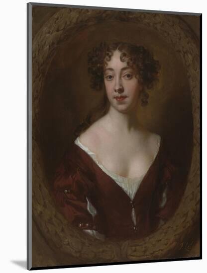 Portrait of Mary Farrington (Née Smith), C.1675-Sir Peter Lely-Mounted Giclee Print