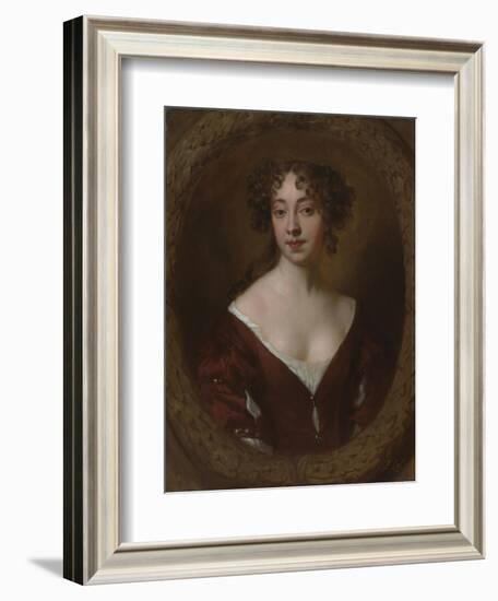 Portrait of Mary Farrington (Née Smith), C.1675-Sir Peter Lely-Framed Giclee Print