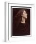 Portrait of Mary Hillier, C.1865/75-Julia Margaret Cameron-Framed Premium Photographic Print