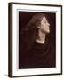 Portrait of Mary Hillier, C.1865/75-Julia Margaret Cameron-Framed Photographic Print