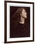 Portrait of Mary Hillier, C.1865/75-Julia Margaret Cameron-Framed Photographic Print