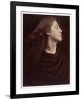 Portrait of Mary Hillier, C.1865/75-Julia Margaret Cameron-Framed Photographic Print