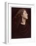 Portrait of Mary Hillier, C.1865/75-Julia Margaret Cameron-Framed Photographic Print