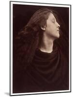 Portrait of Mary Hillier, C.1865/75-Julia Margaret Cameron-Mounted Photographic Print
