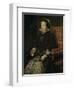 Portrait of Mary I of England, 1554-Antonis Mor-Framed Giclee Print