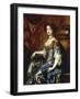 Portrait of Mary II (1662-94), when Princess of Orange-Peter Lely-Framed Giclee Print