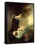 Portrait of Mary Isabella Grant-Sir Francis Grant-Framed Stretched Canvas