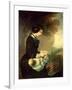 Portrait of Mary Isabella Grant-Sir Francis Grant-Framed Giclee Print