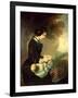 Portrait of Mary Isabella Grant-Sir Francis Grant-Framed Giclee Print