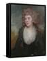 Portrait of Mary Macdonnell Chichester in an Original Frame by the Artist-George Romney-Framed Stretched Canvas