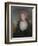 Portrait of Mary Macdonnell Chichester in an Original Frame by the Artist-George Romney-Framed Giclee Print