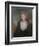 Portrait of Mary Macdonnell Chichester in an Original Frame by the Artist-George Romney-Framed Giclee Print