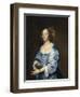 Portrait of Mary (Née Ruthve), Lady Van Dyck-Sir Anthony Van Dyck-Framed Giclee Print