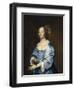 Portrait of Mary (Née Ruthve), Lady Van Dyck-Sir Anthony Van Dyck-Framed Giclee Print