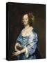 Portrait of Mary (Née Ruthve), Lady Van Dyck-Sir Anthony Van Dyck-Stretched Canvas