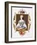 Portrait of Mary of Guise (1515-60) Queen of Scotland from "Memoirs of Court of Queen Elizabeth"-Sarah Countess Of Essex-Framed Giclee Print