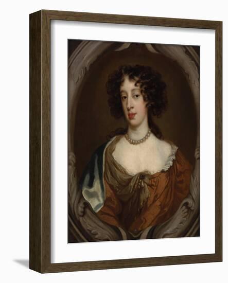 Portrait of Mary of Modena, Duchess of York-Sir Peter Lely-Framed Giclee Print