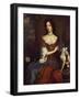 Portrait of Mary of Modena, Queen of James II, circa 1656-1687-William Wissing-Framed Giclee Print