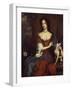 Portrait of Mary of Modena, Queen of James II, circa 1656-1687-William Wissing-Framed Giclee Print