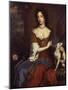 Portrait of Mary of Modena, Queen of James II, circa 1656-1687-William Wissing-Mounted Giclee Print