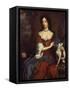 Portrait of Mary of Modena, Queen of James II, circa 1656-1687-William Wissing-Framed Stretched Canvas