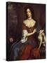 Portrait of Mary of Modena, Queen of James II, circa 1656-1687-William Wissing-Stretched Canvas