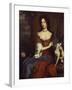 Portrait of Mary of Modena, Queen of James II, circa 1656-1687-William Wissing-Framed Giclee Print