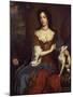 Portrait of Mary of Modena, Queen of James II, circa 1656-1687-William Wissing-Mounted Giclee Print