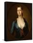 Portrait of Mary Pemberton, 1734 (Oil on Canvas)-John Smibert-Framed Stretched Canvas