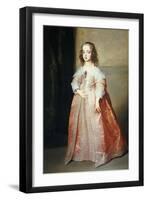 Portrait of Mary, Princess Royal (1631-1660)-Sir Anthony Van Dyck-Framed Giclee Print