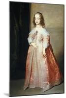 Portrait of Mary, Princess Royal (1631-1660)-Sir Anthony Van Dyck-Mounted Giclee Print