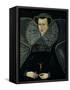 Portrait of Mary Queen of Scots (1542-87)-null-Framed Stretched Canvas