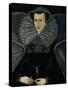 Portrait of Mary Queen of Scots (1542-87)-null-Stretched Canvas