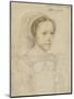 Portrait of Mary, Queen of Scots, C.1549-Francois Clouet-Mounted Giclee Print