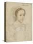 Portrait of Mary, Queen of Scots, C.1549-Francois Clouet-Stretched Canvas
