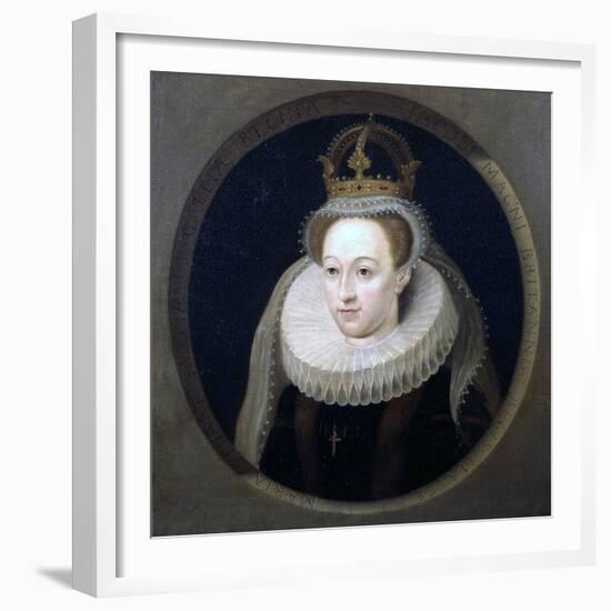 Portrait of Mary, Queen of Scots-null-Framed Giclee Print