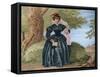 Portrait of Mary Queen of Scots-Stefano Bianchetti-Framed Stretched Canvas