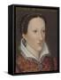 Portrait of Mary Queen of Scots-Francois Clouet-Framed Stretched Canvas