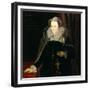 Portrait of Mary Stuart, Queen of Scots, 1578-Nicholas Hilliard-Framed Giclee Print