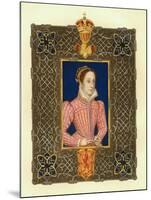 Portrait of Mary Stuart-null-Mounted Giclee Print