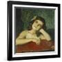 Portrait of Mary, the Artist's Daughter-Franz von Stuck-Framed Giclee Print