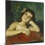 Portrait of Mary, the Artist's Daughter-Franz von Stuck-Mounted Premium Giclee Print
