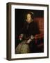 Portrait of Mary Tudor, Queen of England-Anthonis Mor-Framed Giclee Print
