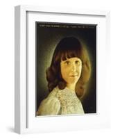 Portrait of Mary Van Vechten Schaffer, 1930-Grant Wood-Framed Giclee Print