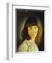 Portrait of Mary Van Vechten Schaffer, 1930-Grant Wood-Framed Giclee Print