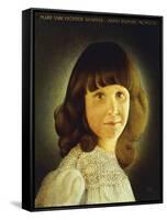 Portrait of Mary Van Vechten Schaffer, 1930-Grant Wood-Framed Stretched Canvas