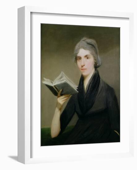 Portrait of Mary Wollstonecraft (1759-97) C.1793-John Keenan-Framed Giclee Print