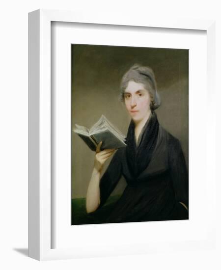 Portrait of Mary Wollstonecraft (1759-97) C.1793-John Keenan-Framed Giclee Print